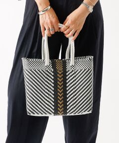 Rouge vif la cle / ルージュ・ヴィフ ラクレ トートバッグ | 【MOON BIRD/ムーンバード】手編みのメルカドバッグ/TANPIN S/手