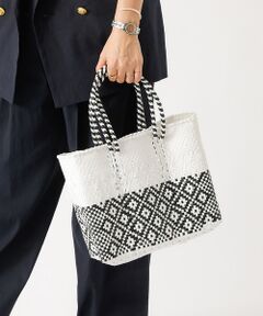 Rouge vif la cle / ルージュ・ヴィフ ラクレ トートバッグ | 【MOON BIRD/ムーンバード】手編みのメルカドバッグ/TANPIN S/手