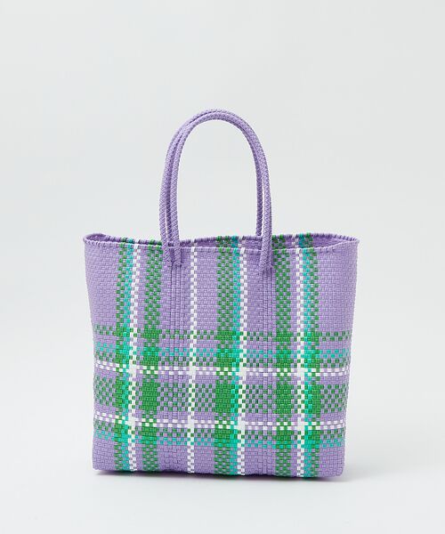 Rouge vif la cle / ルージュ・ヴィフ ラクレ トートバッグ | 【MOON BIRD/ムーンバード】手編みのメルカドバッグM/手編み/正方形【W | 詳細8