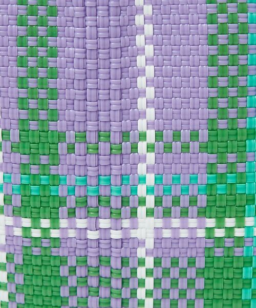 Rouge vif la cle / ルージュ・ヴィフ ラクレ トートバッグ | 【MOON BIRD/ムーンバード】手編みのメルカドバッグM/手編み/正方形【W | 詳細9