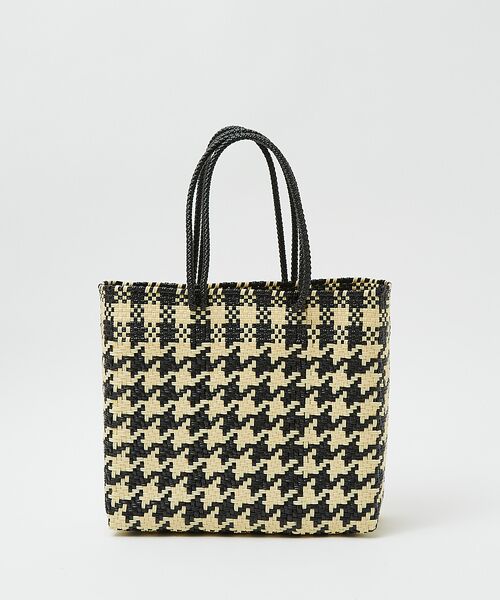 Rouge vif la cle / ルージュ・ヴィフ ラクレ トートバッグ | 【MOON BIRD/ムーンバード】手編みのメルカドバッグM/手編み/正方形【W | 詳細13