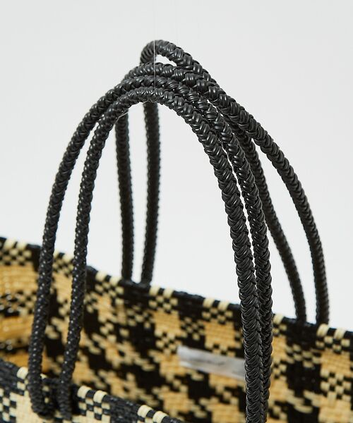 Rouge vif la cle / ルージュ・ヴィフ ラクレ トートバッグ | 【MOON BIRD/ムーンバード】手編みのメルカドバッグM/手編み/正方形【W | 詳細15