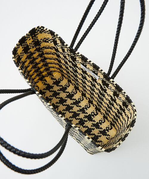 Rouge vif la cle / ルージュ・ヴィフ ラクレ トートバッグ | 【MOON BIRD/ムーンバード】手編みのメルカドバッグM/手編み/正方形【W | 詳細17