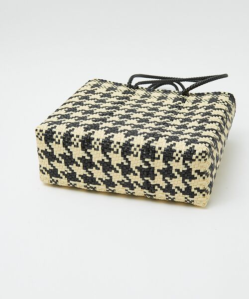 Rouge vif la cle / ルージュ・ヴィフ ラクレ トートバッグ | 【MOON BIRD/ムーンバード】手編みのメルカドバッグM/手編み/正方形【W | 詳細18