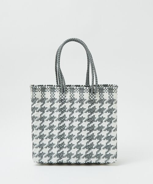 Rouge vif la cle / ルージュ・ヴィフ ラクレ トートバッグ | 【MOON BIRD/ムーンバード】手編みのメルカドバッグM/手編み/正方形【W | 詳細21