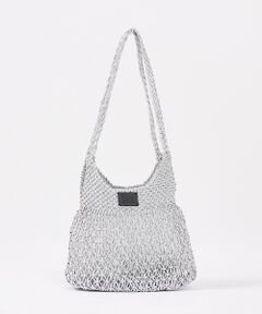 Rouge vif la cle / ルージュ・ヴィフ ラクレ トートバッグ | 【Swaraj/スワラージ】手編みのメタリックマクラメバッグ / ハンドバッグ