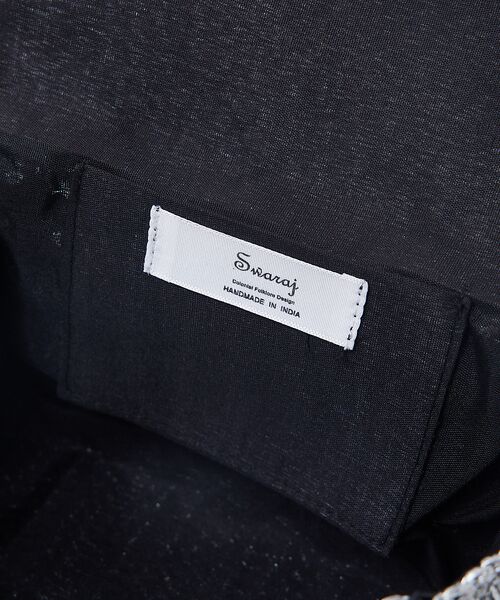 Rouge vif la cle / ルージュ・ヴィフ ラクレ ショルダーバッグ | 【Swaraj/スワラージ】手編みのメタリックマクラメBAG / チェーンミニバ | 詳細12