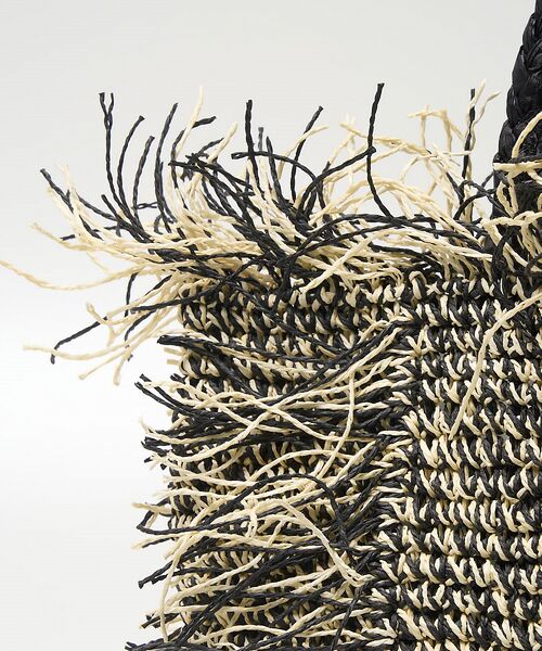 Rouge vif la cle / ルージュ・ヴィフ ラクレ トートバッグ | 【Swaraj /スワラージ】手編みラフィアバッグ / トートバッグ / フリン | 詳細21