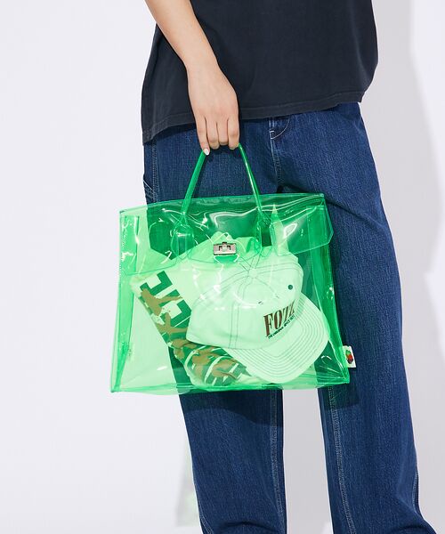 Rouge vif la cle / ルージュ・ヴィフ ラクレ トートバッグ | 【FRUIT OF THE LOOM/フルーツ・オブ・ザ・ルーム】PVCトートバ | 詳細6