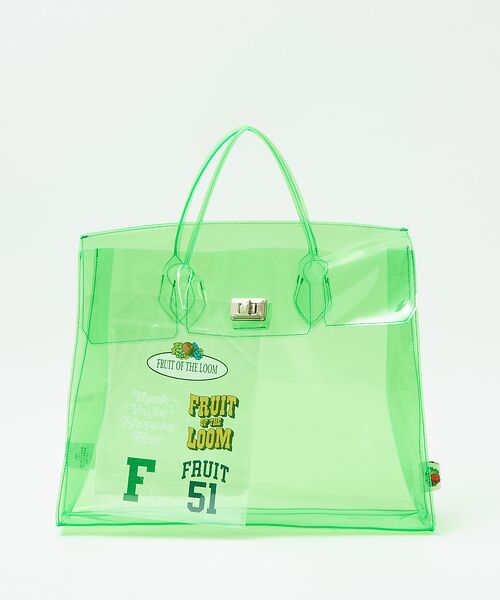 Rouge vif la cle / ルージュ・ヴィフ ラクレ トートバッグ | 【FRUIT OF THE LOOM/フルーツ・オブ・ザ・ルーム】PVCトートバ | 詳細7