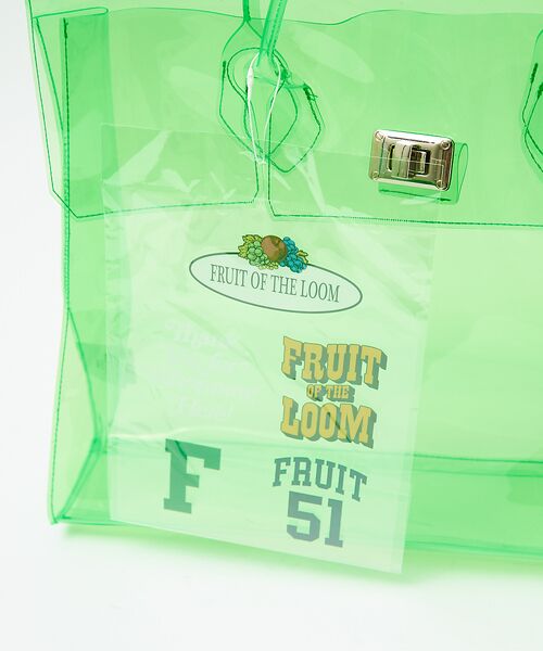 Rouge vif la cle / ルージュ・ヴィフ ラクレ トートバッグ | 【FRUIT OF THE LOOM/フルーツ・オブ・ザ・ルーム】PVCトートバ | 詳細8