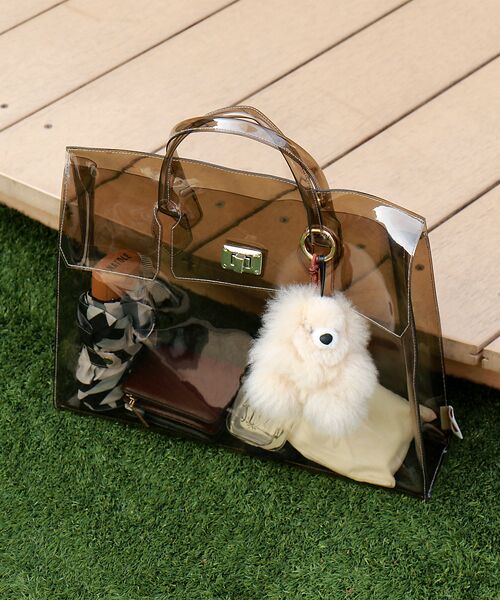 Rouge vif la cle / ルージュ・ヴィフ ラクレ トートバッグ | 【FRUIT OF THE LOOM/フルーツ・オブ・ザ・ルーム】PVCトートバ | 詳細11