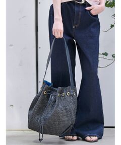 Rouge vif la cle / ルージュ・ヴィフ ラクレ ショルダーバッグ | 【Ampersand / アンパサンド】basket like bag/AP24