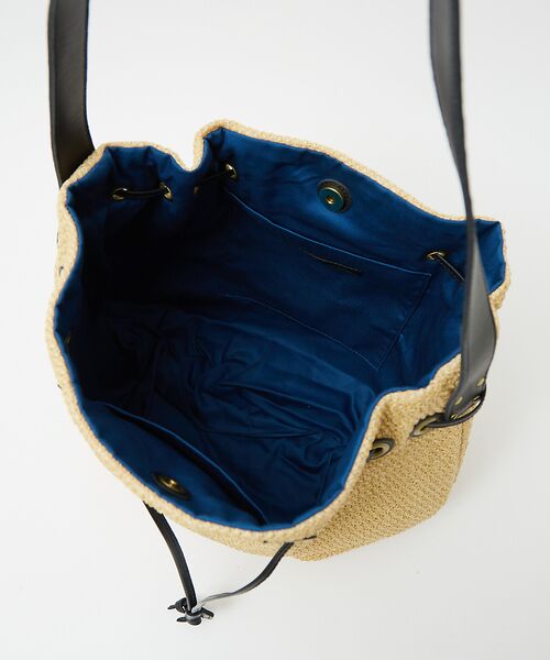 Rouge vif la cle / ルージュ・ヴィフ ラクレ ショルダーバッグ | 【Ampersand / アンパサンド】basket like bag/AP24 | 詳細13