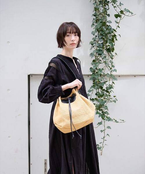 Rouge vif la cle / ルージュ・ヴィフ ラクレ ショルダーバッグ | 【Ampersand / アンパサンド】basket like bag/AP24 | 詳細2