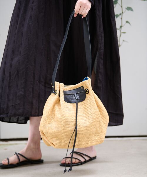 Rouge vif la cle / ルージュ・ヴィフ ラクレ ショルダーバッグ | 【Ampersand / アンパサンド】basket like bag/AP24 | 詳細6