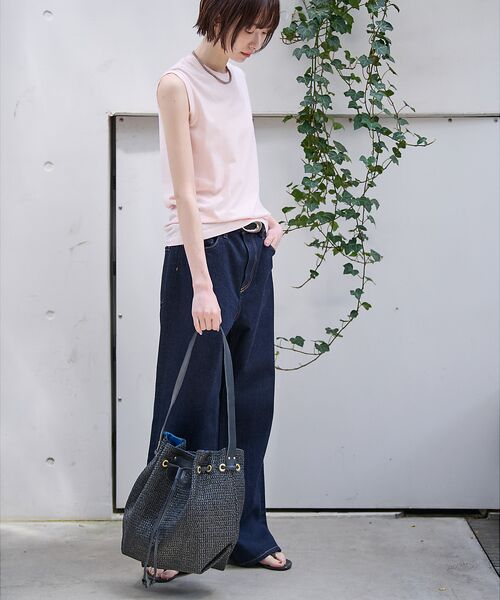 Rouge vif la cle / ルージュ・ヴィフ ラクレ ショルダーバッグ | 【Ampersand / アンパサンド】basket like bag/AP24 | 詳細16