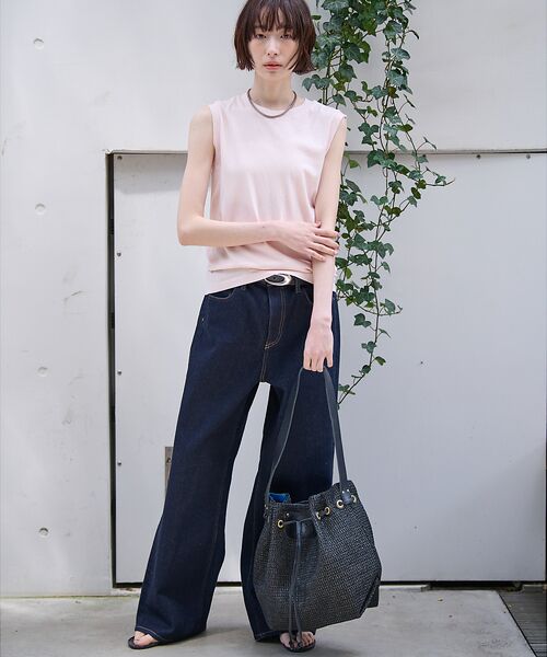 Rouge vif la cle / ルージュ・ヴィフ ラクレ ショルダーバッグ | 【Ampersand / アンパサンド】basket like bag/AP24 | 詳細18