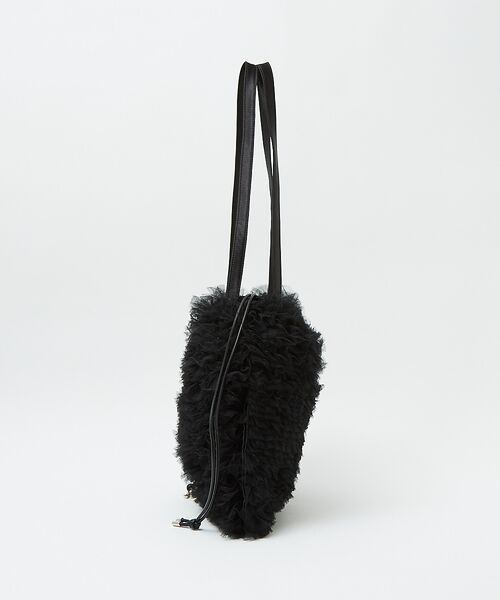 Rouge vif la cle / ルージュ・ヴィフ ラクレ トートバッグ | 【Ampersand / アンパサンド】Tulle frill bag/ME-2 | 詳細14