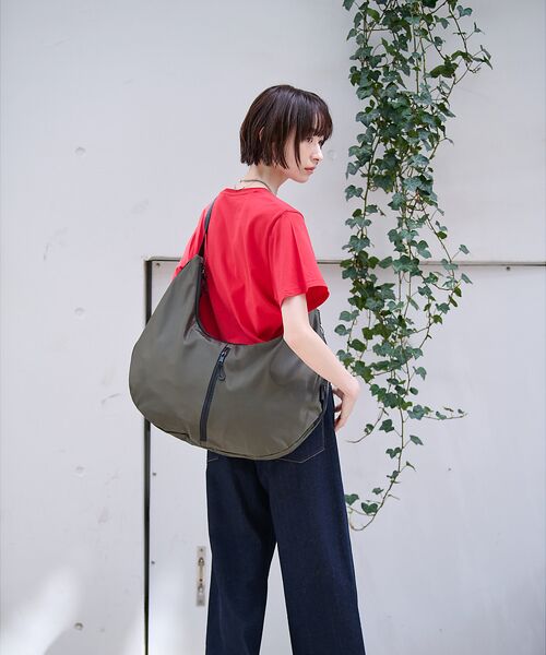 Rouge vif la cle / ルージュ・ヴィフ ラクレ ショルダーバッグ | 【Ampersand /アンパサンド】Zip shoulder bag/ジップシ | 詳細17