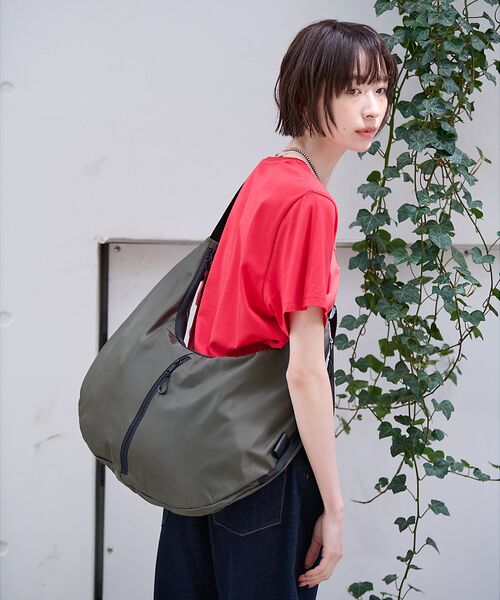 Rouge vif la cle / ルージュ・ヴィフ ラクレ ショルダーバッグ | 【Ampersand /アンパサンド】Zip shoulder bag/ジップシ | 詳細19