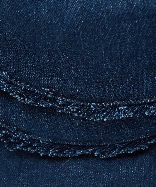 Rouge vif la cle / ルージュ・ヴィフ ラクレ ショルダーバッグ | 【Ampersand / アンパサンド】Denim  frilr bag　ME- | 詳細19