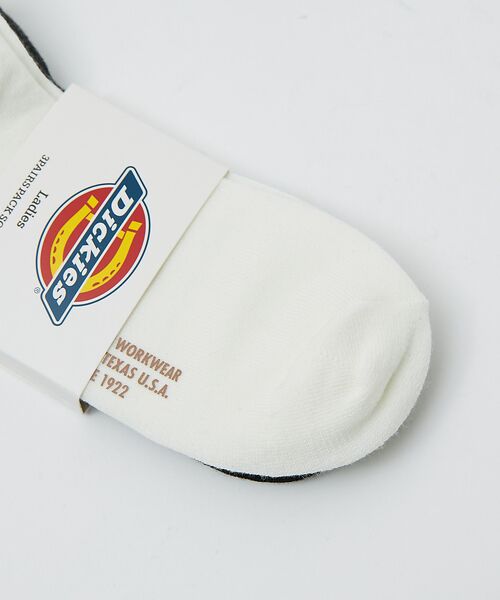 Rouge vif la cle / ルージュ・ヴィフ ラクレ ソックス | 【DICKIES/ディッキーズ】ソックス 3足セット / レディース / ワンポ | 詳細3