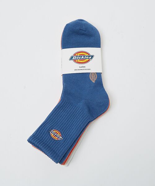 Rouge vif la cle / ルージュ・ヴィフ ラクレ ソックス | 【DICKIES/ディッキーズ】ソックス 3足セット / レディース / ワンポ | 詳細6