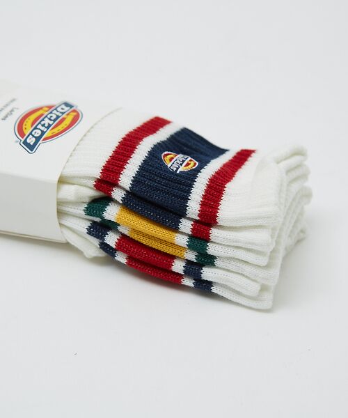 Rouge vif la cle / ルージュ・ヴィフ ラクレ ソックス | 【DICKIES/ディッキーズ】ソックス 3足セット / レディース / ワンポ | 詳細16