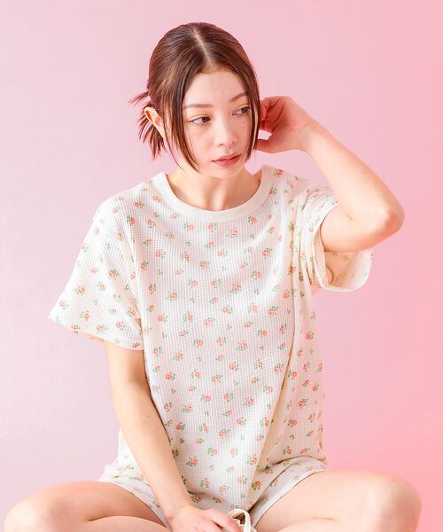 Rouge vif la cle / ルージュ・ヴィフ ラクレ Tシャツ | 【JEMORGAN / ジェーイーモーガン】半袖＆ショーツ＆巾着３点セット/ルー | 詳細2