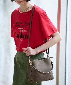 Rouge vif la cle / ルージュ・ヴィフ ラクレ ハンドバッグ | 【AULENTTI/オウレンティ】2WAY スウェードワンハンドルミニバッグ /