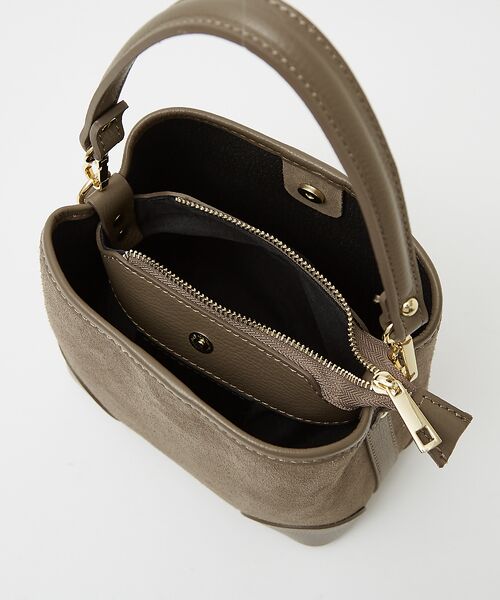 Rouge vif la cle / ルージュ・ヴィフ ラクレ ハンドバッグ | 【AULENTTI/オウレンティ】2WAY スウェードワンハンドルミニバッグ / | 詳細17