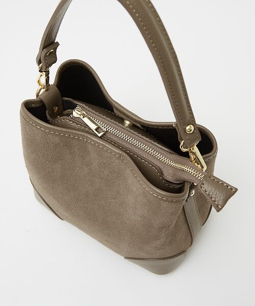 Rouge vif la cle / ルージュ・ヴィフ ラクレ ハンドバッグ | 【AULENTTI/オウレンティ】2WAY スウェードワンハンドルミニバッグ / | 詳細18