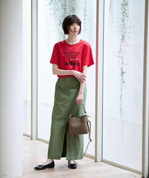 Rouge vif la cle / ルージュ・ヴィフ ラクレ ハンドバッグ | 【AULENTTI/オウレンティ】2WAY スウェードワンハンドルミニバッグ / | 詳細7