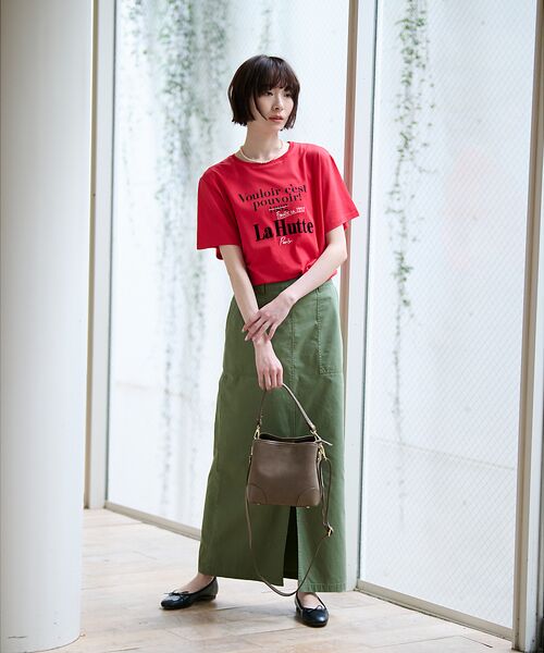 Rouge vif la cle / ルージュ・ヴィフ ラクレ ハンドバッグ | 【AULENTTI/オウレンティ】2WAY スウェードワンハンドルミニバッグ / | 詳細8