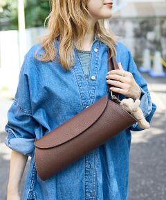 Rouge vif la cle / ルージュ・ヴィフ ラクレ ショルダーバッグ | 【AULENTTI/オウレンティ】ワイドフラップ ボディバッグ / ショルダーバ