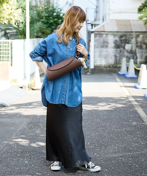 Rouge vif la cle / ルージュ・ヴィフ ラクレ ショルダーバッグ | 【AULENTTI/オウレンティ】ワイドフラップ ボディバッグ / ショルダーバ | 詳細1