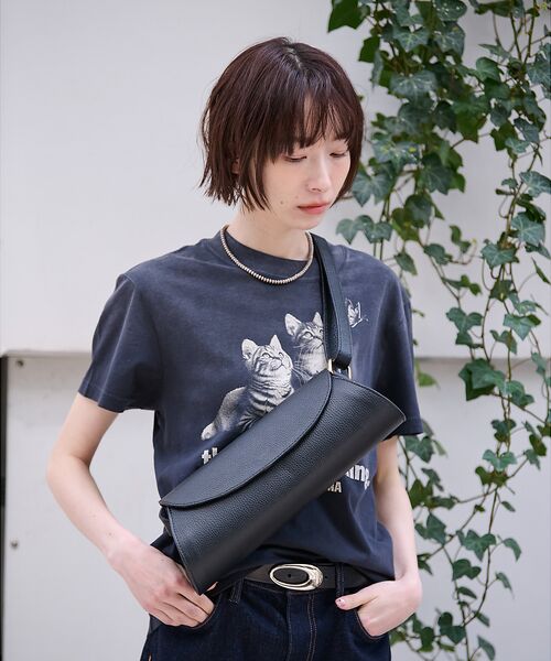 Rouge vif la cle / ルージュ・ヴィフ ラクレ ショルダーバッグ | 【AULENTTI/オウレンティ】ワイドフラップ ボディバッグ / ショルダーバ | 詳細7