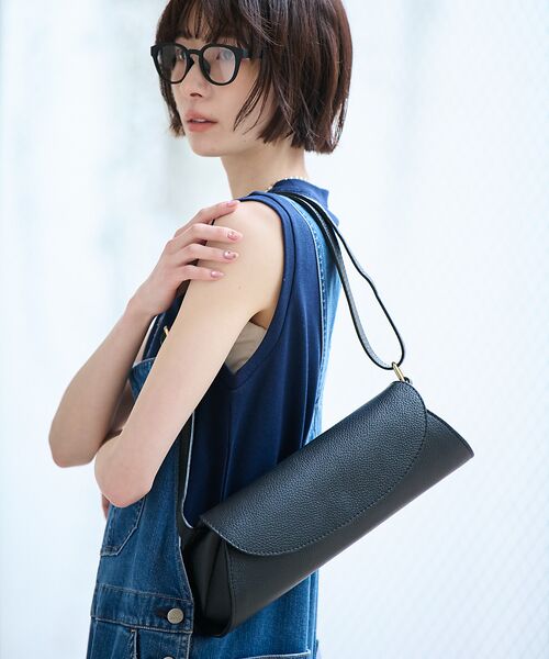 Rouge vif la cle / ルージュ・ヴィフ ラクレ ショルダーバッグ | 【AULENTTI/オウレンティ】ワイドフラップ ボディバッグ / ショルダーバ | 詳細11