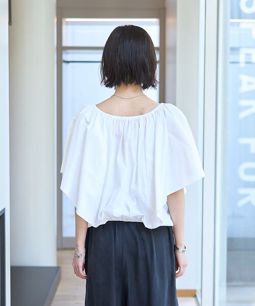 Rouge vif la cle / ルージュ・ヴィフ ラクレ シャツ・ブラウス | シルク混コットンフォルムブラウス | 詳細11