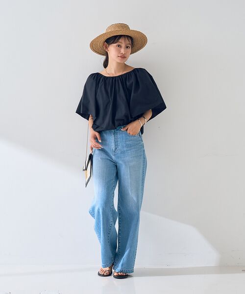 Rouge vif la cle / ルージュ・ヴィフ ラクレ シャツ・ブラウス | シルク混コットンフォルムブラウス | 詳細26