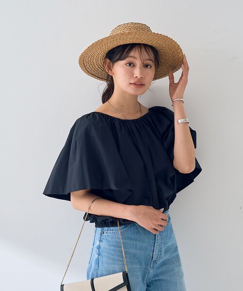 Rouge vif la cle / ルージュ・ヴィフ ラクレ シャツ・ブラウス | シルク混コットンフォルムブラウス | 詳細21