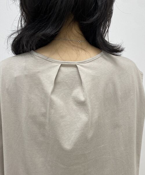 Rouge vif la cle / ルージュ・ヴィフ ラクレ シャツ・ブラウス | タック入りノースリーブカットソーブラウス | 詳細24