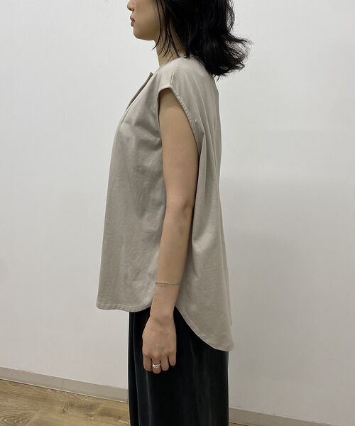 Rouge vif la cle / ルージュ・ヴィフ ラクレ シャツ・ブラウス | タック入りノースリーブカットソーブラウス | 詳細22