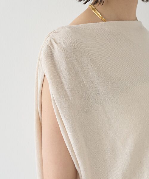 Rouge vif la cle / ルージュ・ヴィフ ラクレ ニット・セーター | ドレープニットプルオーバー | 詳細11