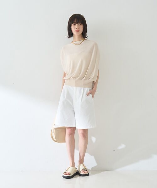 Rouge vif la cle / ルージュ・ヴィフ ラクレ ニット・セーター | ドレープニットプルオーバー | 詳細4