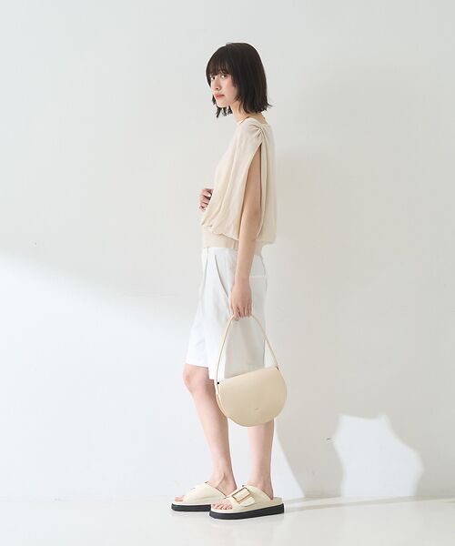 Rouge vif la cle / ルージュ・ヴィフ ラクレ ニット・セーター | ドレープニットプルオーバー | 詳細6