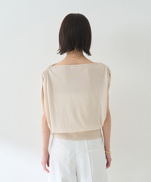 Rouge vif la cle / ルージュ・ヴィフ ラクレ ニット・セーター | ドレープニットプルオーバー | 詳細9