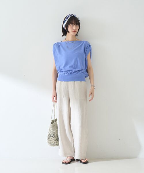 Rouge vif la cle / ルージュ・ヴィフ ラクレ ニット・セーター | ドレープニットプルオーバー | 詳細19