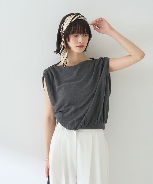 Rouge vif la cle / ルージュ・ヴィフ ラクレ ニット・セーター | ドレープニットプルオーバー | 詳細23